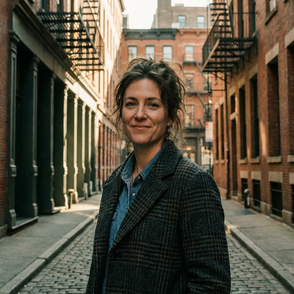 Luxury story portrait from client session - The Verse